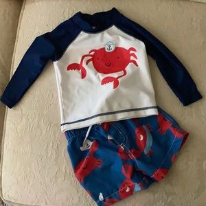 Baby boy 9mth bathing suit